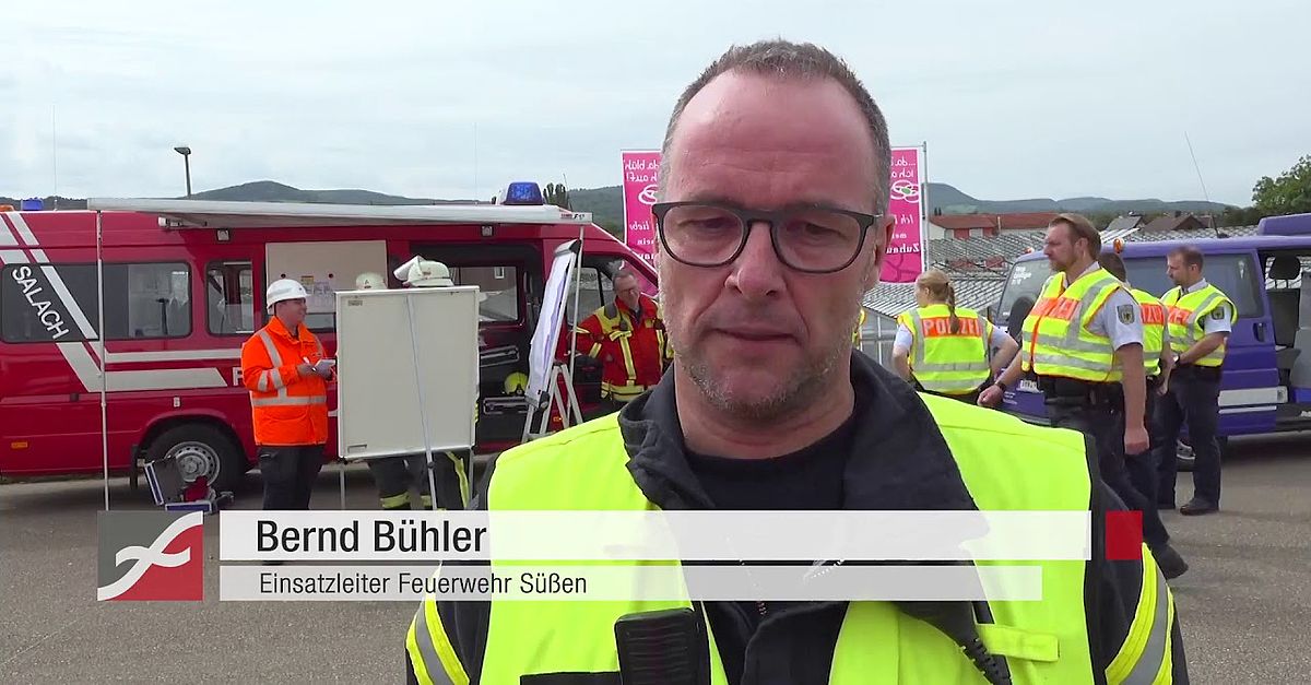 2019-09-07 Professionelles Zusammenspiel im Süßener Bahnhof